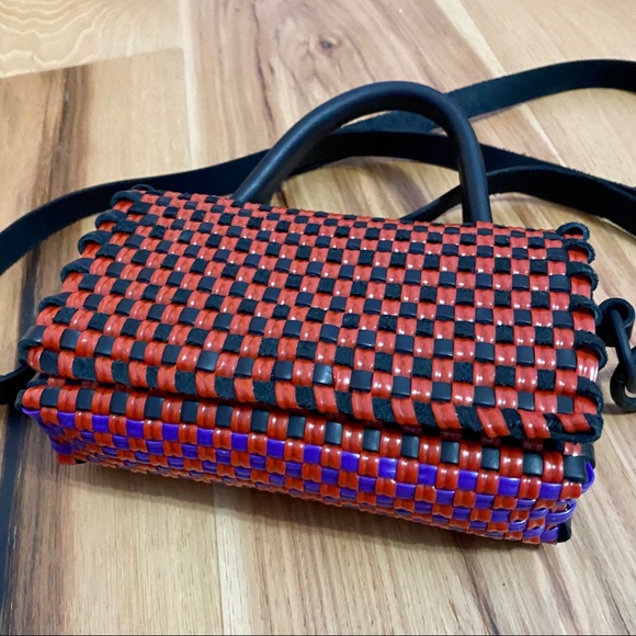 Truss Red Mini Top Handle Crossbody - Picture 6 of 13